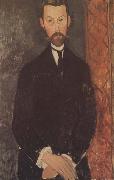 Amedeo Modigliani Paul Alexandre (mk38) painting